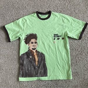 Bad Bunny Pava Puerto Rico Short Sleeve T Shirt